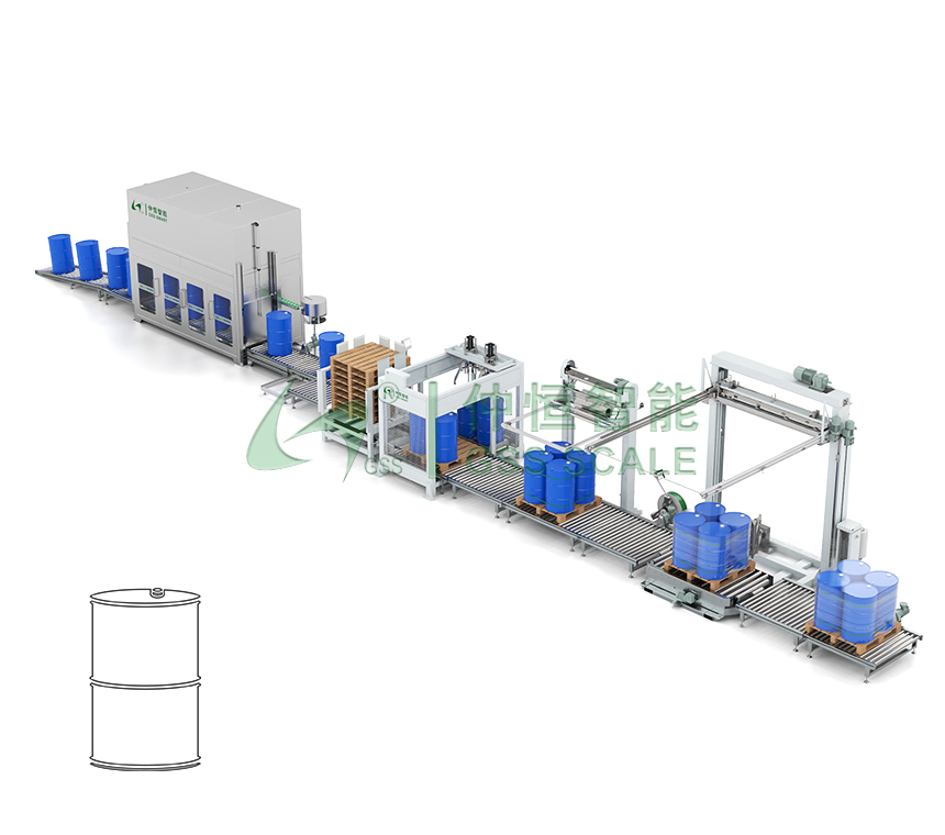  200L全自動(dòng)開(kāi)灌旋灌裝線（雙工位)